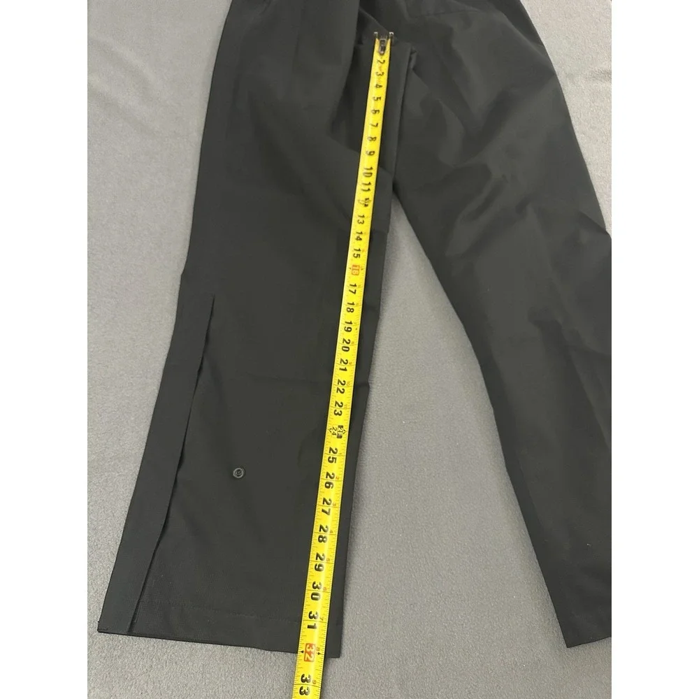 FootJoy Golf Pants DryJoys Rain Wind Weather Waterproof Hydrolite Women XL Black